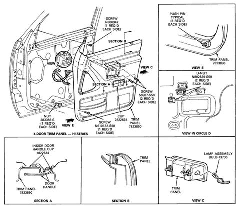 2013 Ford Fusion Body Parts Diagram