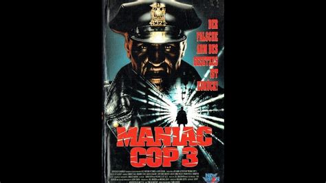Maniac Cop Manyak Polis Türkçe VHS Dublaj YouTube