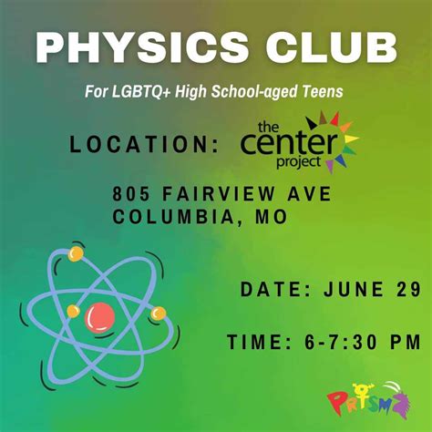 Physics Club The Center Project