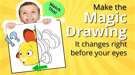 Magic Drawing Instantly Transforms Easy Magic Trick Diy For