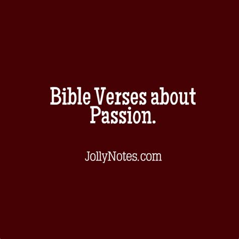 Bible Verses About Passion Daily Bible Verse Blog