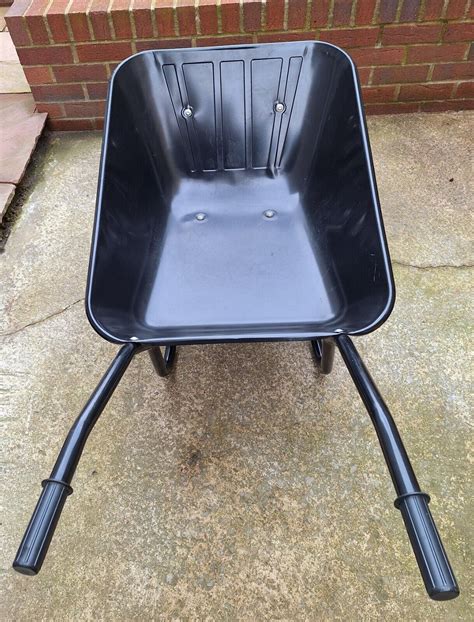 Walsall Wheelbarrows 85l Heavy Duty Builders Barrow Black Only 6