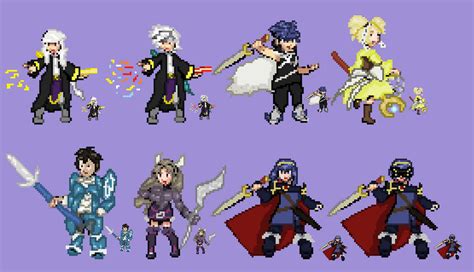 Fire Emblem Awakening Sprites By Kawaiijoltic On Deviantart