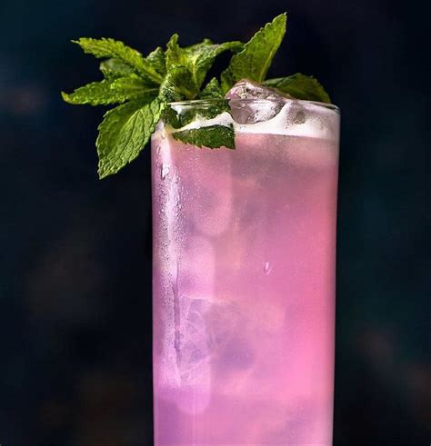10 Purple Cocktails That Are Simply Out Of This World Gin Kin Mint Cocktails Gin Cocktail