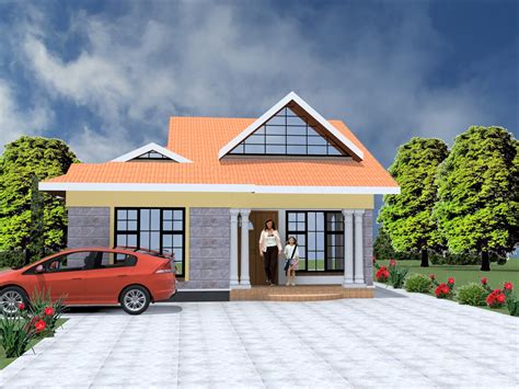 Four bed room fashionable type home plan. Best 3 Bedroom House Plans in Kenya | HPD Consult