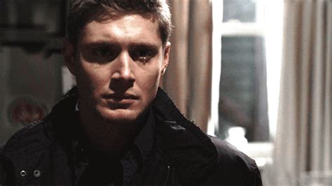 Dean Winchester Crying  Find And Share On Giphy