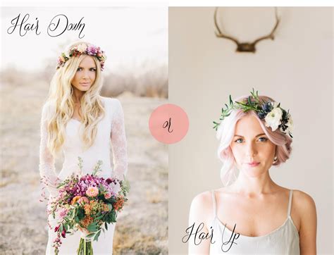 Bridal Inspiration Floral Crowns Say Yes Events