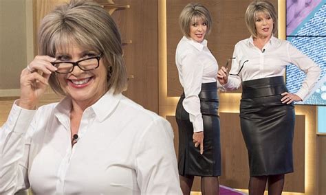 Eamonn Holmes Dresses Ruth Langsford As A Sexy Secretary Daily Mail