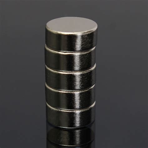 12mm X 5mm N35 Super Strong Round Disc Rare Earth Neodymium Magnets