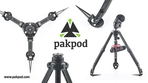 Introducing Pakpod A Compact Waterpoof Super Versatile Tripod Youtube