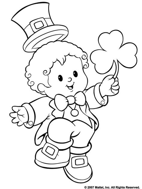 Free St Patrick S Day Coloring Pages Mommies With Cents