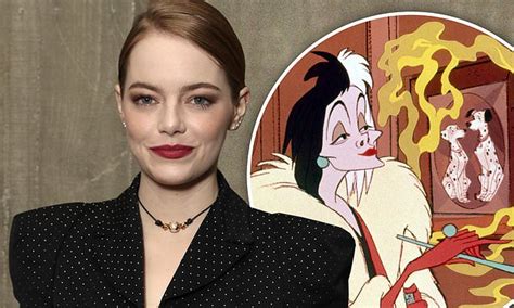 Emma Stone Confirmed To Star As Villainess Cruella De Vil In Disneys Punk Themed Origin Movie