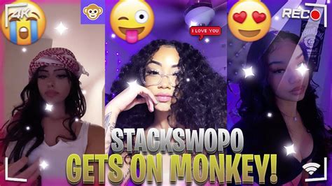 Stackswopo Trolling Baddies On Monkey Youtube
