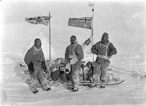 Sledging Party 1912 Antarctica Frank Hurley Stories State