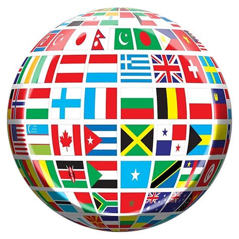 Click on one of the entries to see basic information, larger images of the flag and other flags of that country or organization. "Welt, Flaggen der Welt, Flaggen, Globus, Frieden, Global ...