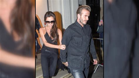 Victoria Beckham Leaves Party With A Mysterious Wet Spot On Her Pants