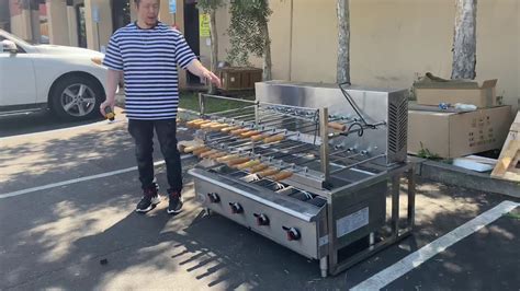 Buy our commercial charcoal grills for sale, available for fast delivery, to make a statement as bold as iron! Commercial Churrasco Rotisserie Grill Brazilian BBQ ...