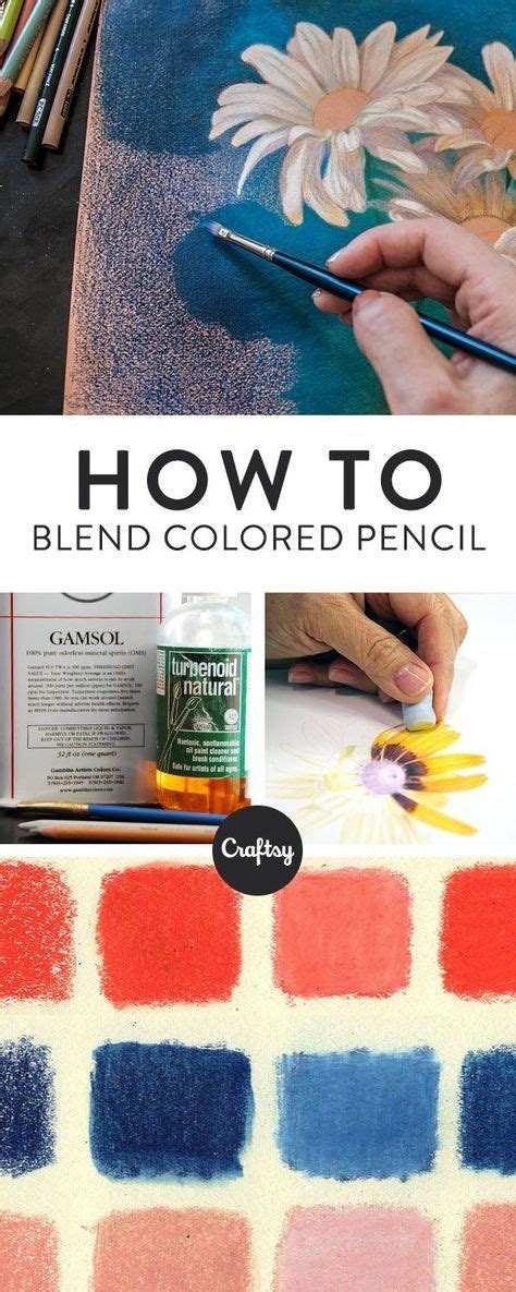 Express Your Creativity Blend Colored Pencils How To
