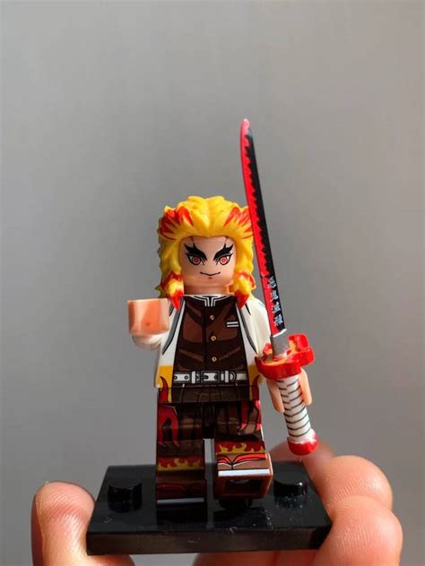 Custom Demon Slayer Anime Minifigure Custom Lego Rengoku Grailed