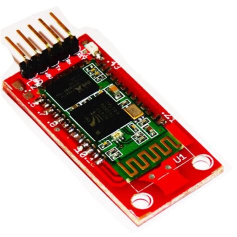 A robot being a master and connecting to slave bluetooth module. Bluetooth Module HC-06