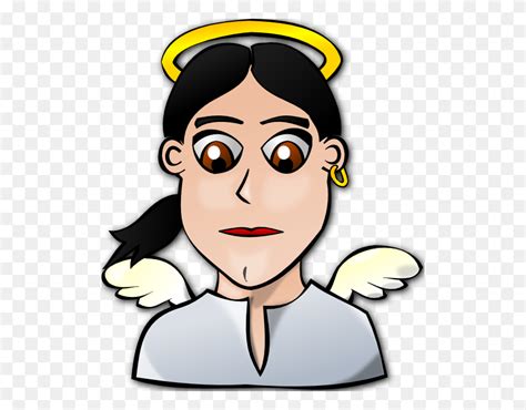 Angel Face Cartoon Clip Art Free Vector Honeydew Clipart Stunning