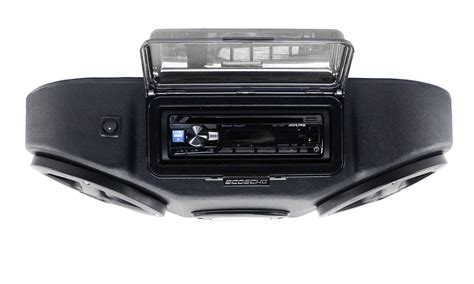 2 Speaker Sound System With Am Fm Bluetooth Cd Player And