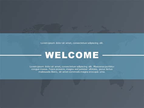 Welcome And Introduction Welcome Slide Templates Slideuplift