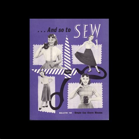 And So To Sew Bulletin 16a 1950s Design Reviewed