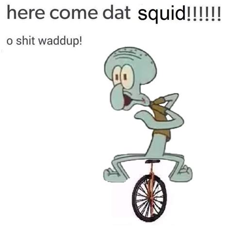 God Is Dead Scared Squidward Know Your Meme
