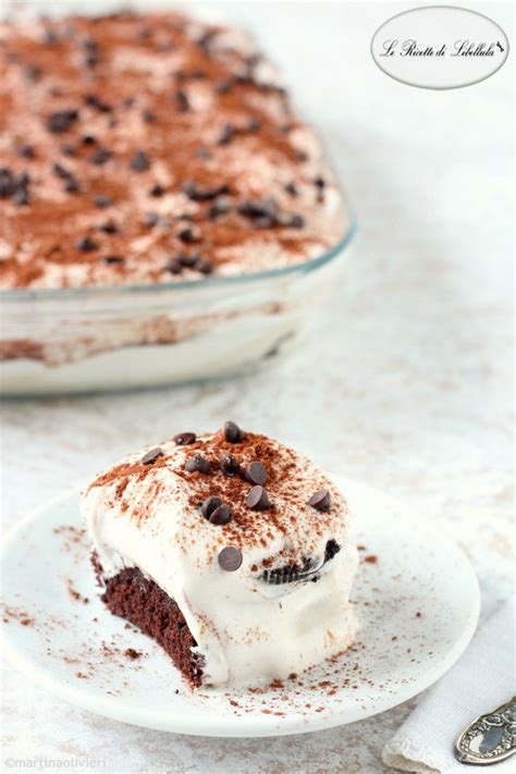 Brownie Tiramisu Le Ricette Di Libellula Ricetta Ricette Cibo Da