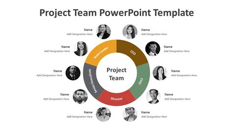 Project Team PowerPoint Template PPT Templates