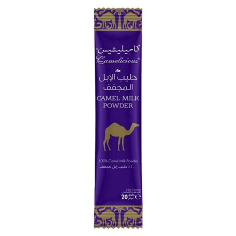 Camelicious - Full Cream Pure Camel Milk Powder Sachet - 24pcsx20g