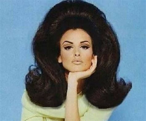 Portraits Of Priscilla Presley With Her Very Big Hair From The 1960s