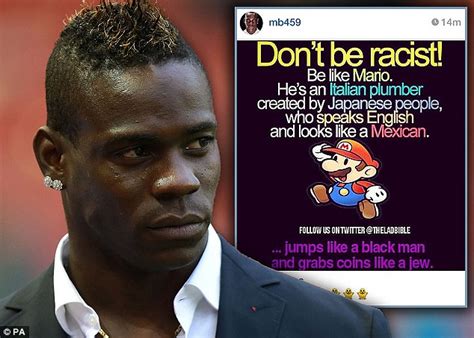 Mario Balotelli Backed By Anti Racism Charity Over Controversial Post