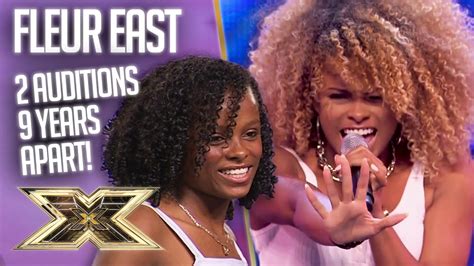 Fleur East 2 Auditions 9 Years Apart The X Factor Uk Youtube