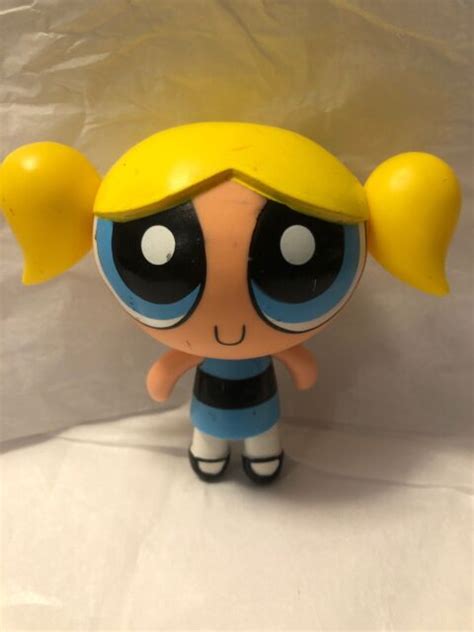 Cartoon Network Powerpuff Girls Bubbles 4 Action Figure Toy Ebay