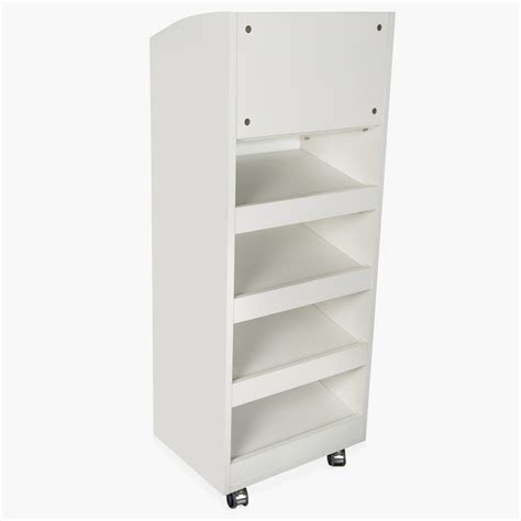 Alps 18 Pairs Shoe Cabinet With Drawer White White Compressed Wood