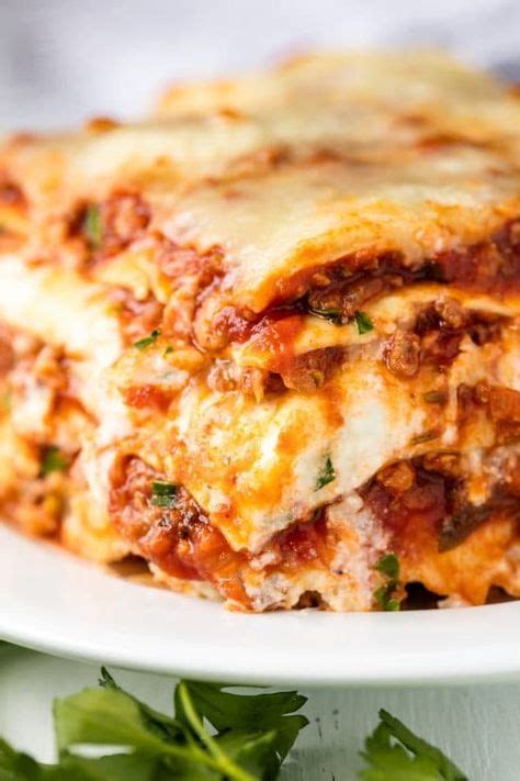 The Most Amazing Lasagna Recipe Is The Best Recipe For Homemade Italian