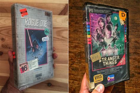 Artist Creates Awesome Vhs Boxes For Stranger Things Rogue One And