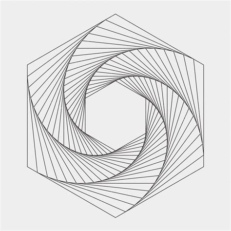 Design Geometric Shapes Drawing Art