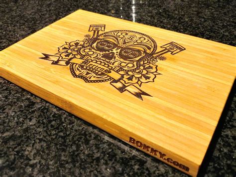 By jake todaro, june 22, 2017 in general woodworking talk. Laser engraved bamboo cutting board with custom design ...