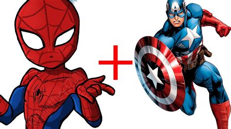 Spider Man And Captain America Spider Man No Way Home Spider Man Animation Youtube
