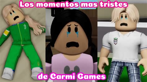 Los Más Tristes Momentos De Carmi Games Dafne Y Mateo Mi Triste