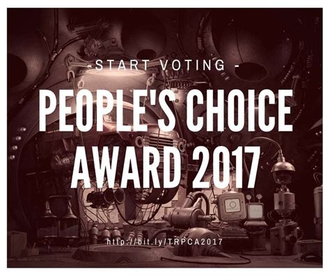 Peoples Choice Award 2017 Start Voting