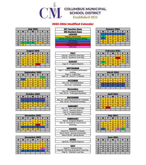 Columbus City Schools Spring Break 2024 Schedule Dona Nalani