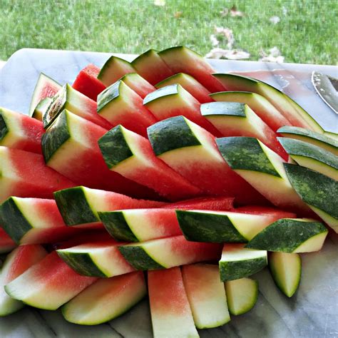 How To Cut Watermelon Sticks