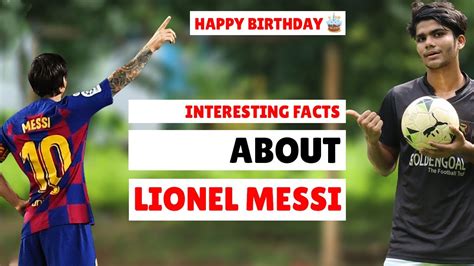 The argentina icon is currently away competing with the team in brazil at the copa america. 5 INTERESTING FACTS ABOUT LIONEL MESSI || BIRTHDAY SPECIAL ...