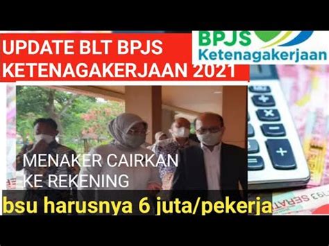Info BLT BPJS KETENAGAKERJAAN 2021 CAIR DARI KEMNAKER DAN DEBAT
