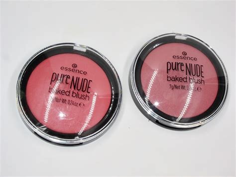 Essence Pure Nude Baked Blush Review Swatches Lady In Rainbow