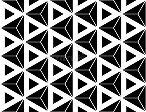 Seamless Texture Triangles Endless Pattern Stock Illustrations 5391